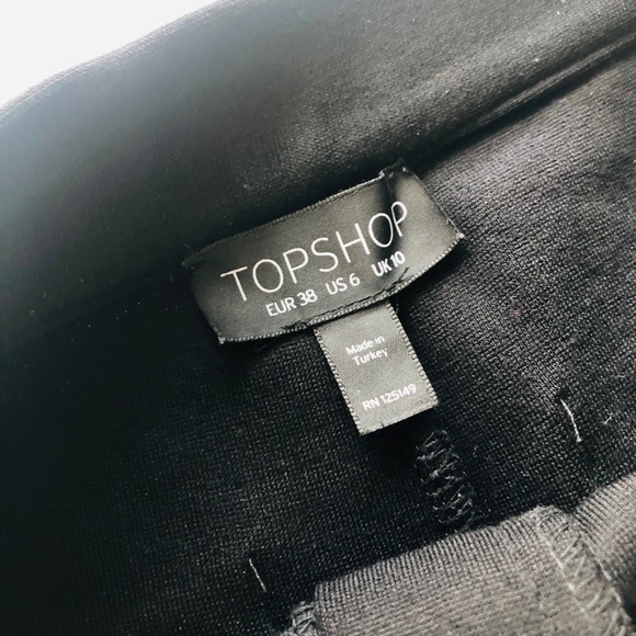 TOPSHOP Race Stripe High-Waisted Leggings - Picture 5 of 6